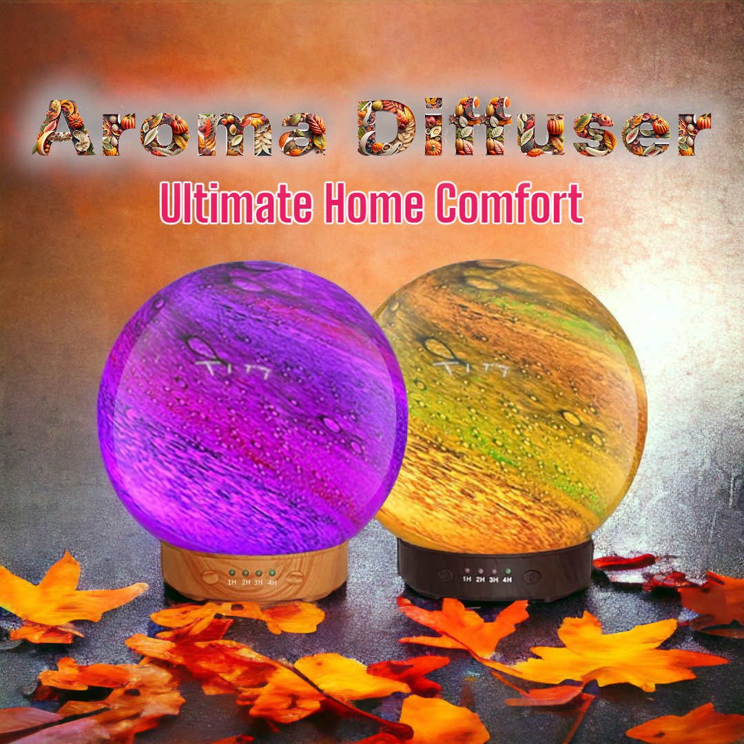 3D-Printed,Earth Design,Cool Mist,LED Humidifier,Aroma Diffuser,Home Comfort,Ultrasonic Technology,Air Moisturizer,Ionizer,Aromatherapy,Intelligent Protection,Adjustable Brightness,Mood Light,Night Lamp,Whisper-Quiet Operation,Timer Setting