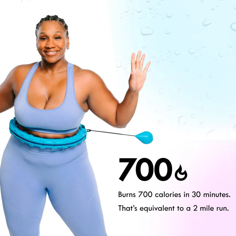 Infinity Hoop Plus: Smart Weighted Fitness Hoop | Fun Cardio | Guaranteed Results