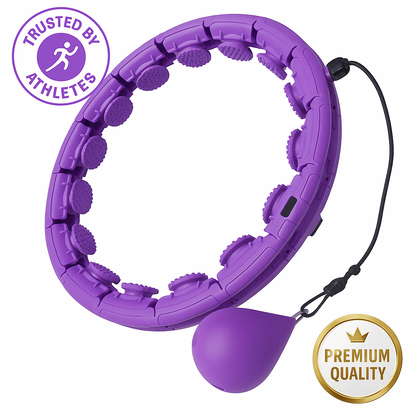Infinity Hoop Plus: Smart Weighted Fitness Hoop | Fun Cardio | Guaranteed Results