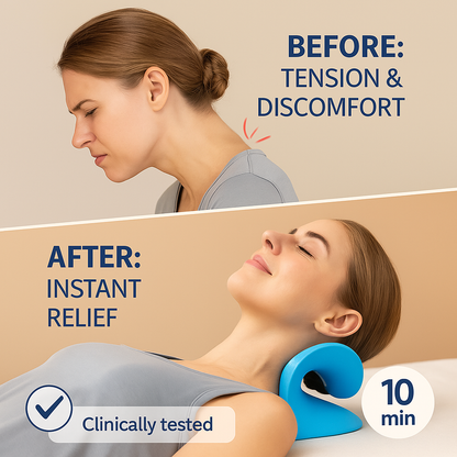 Cervical Traction Neck & Shoulder Relaxer | Relief in 10 Min | Improve Posture