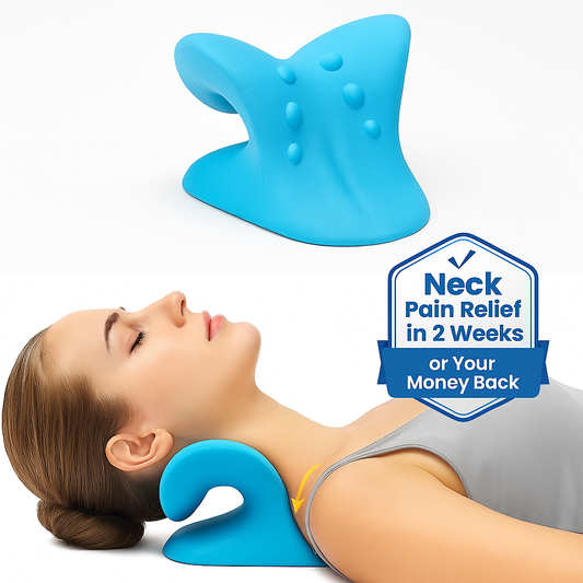 Cervical Traction Neck & Shoulder Relaxer | Relief in 10 Min | Improve Posture