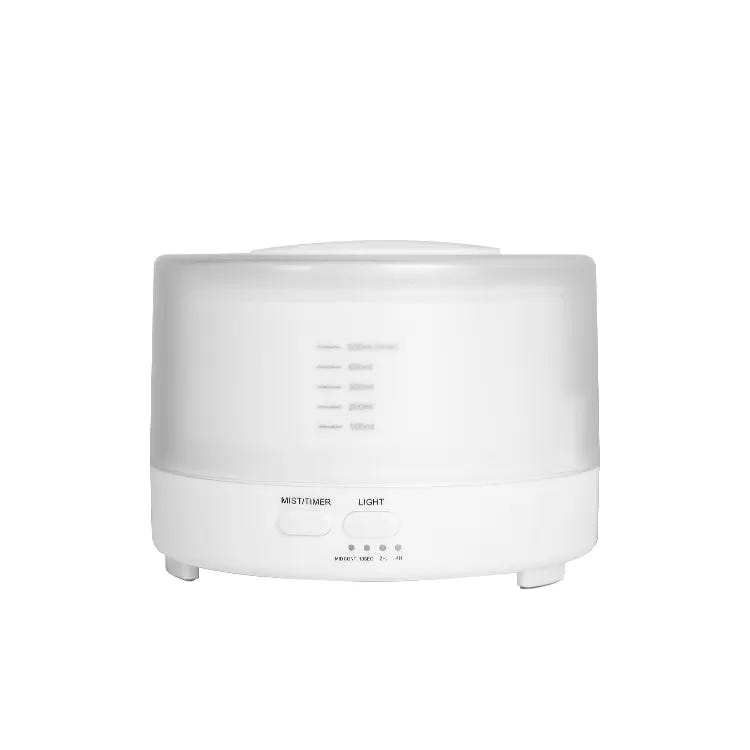 2-in-1 Essential Oil Diffuser & Sound Machine - Ultrasonic Aromatherapy Humidifier with Natural Sound Music and Warm Night Light - BPA-free & Auto-Shutoff