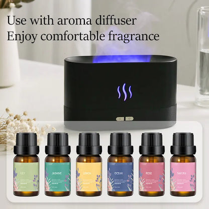 Essential oil 100% Aroma Diffuser Essential Oil Set 6 Bottles Natural Essential Oil