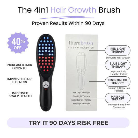 Electric Spray Massage Comb Hair Growth Vibration Head Massager Brush LED Anti Hair Loss Scalp Liquid Medicine Atomizing Comb