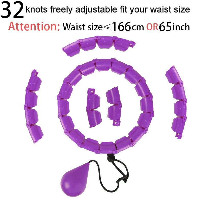 Infinity Hoop Plus: Smart Weighted Fitness Hoop | Fun Cardio | Guaranteed Results