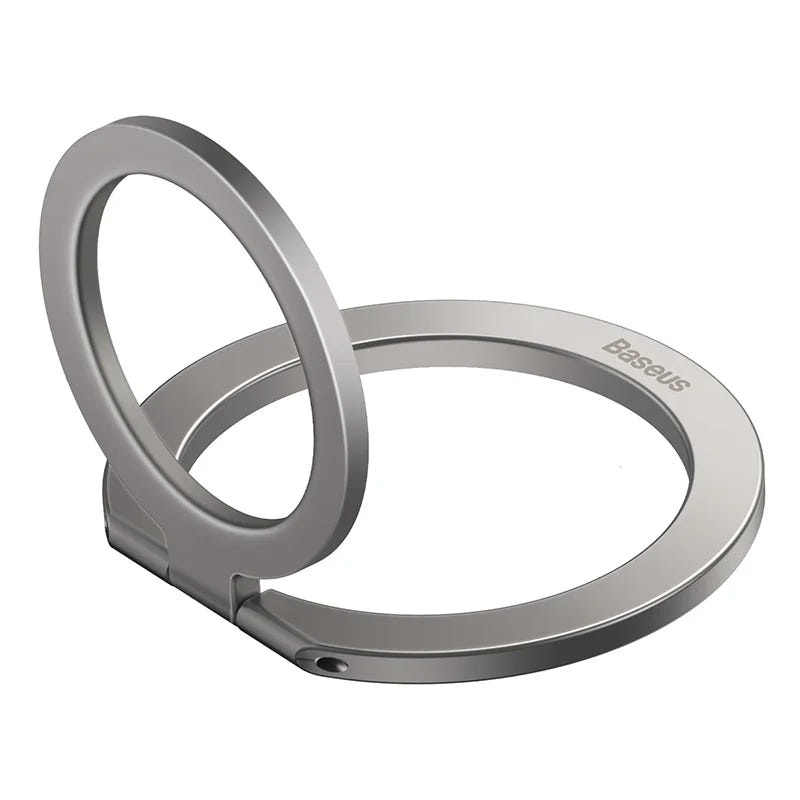 Baseus 360° Magnetic Phone Ring Holder for Kickstand Magnet Grip for iPhone 15 14 13 12 11 Pro Max Mini Finger Ring Holder Stand