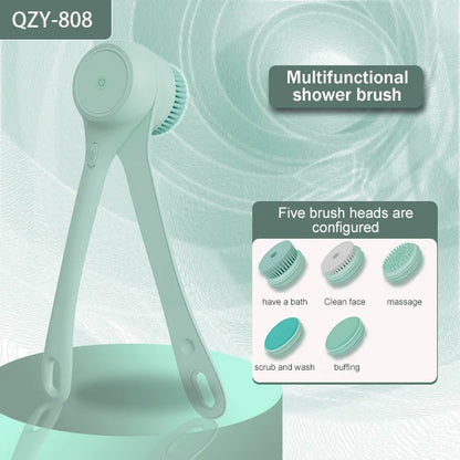 2025 Electric Body Brush Back Scrubber For Shower electric Body Scrub Brush