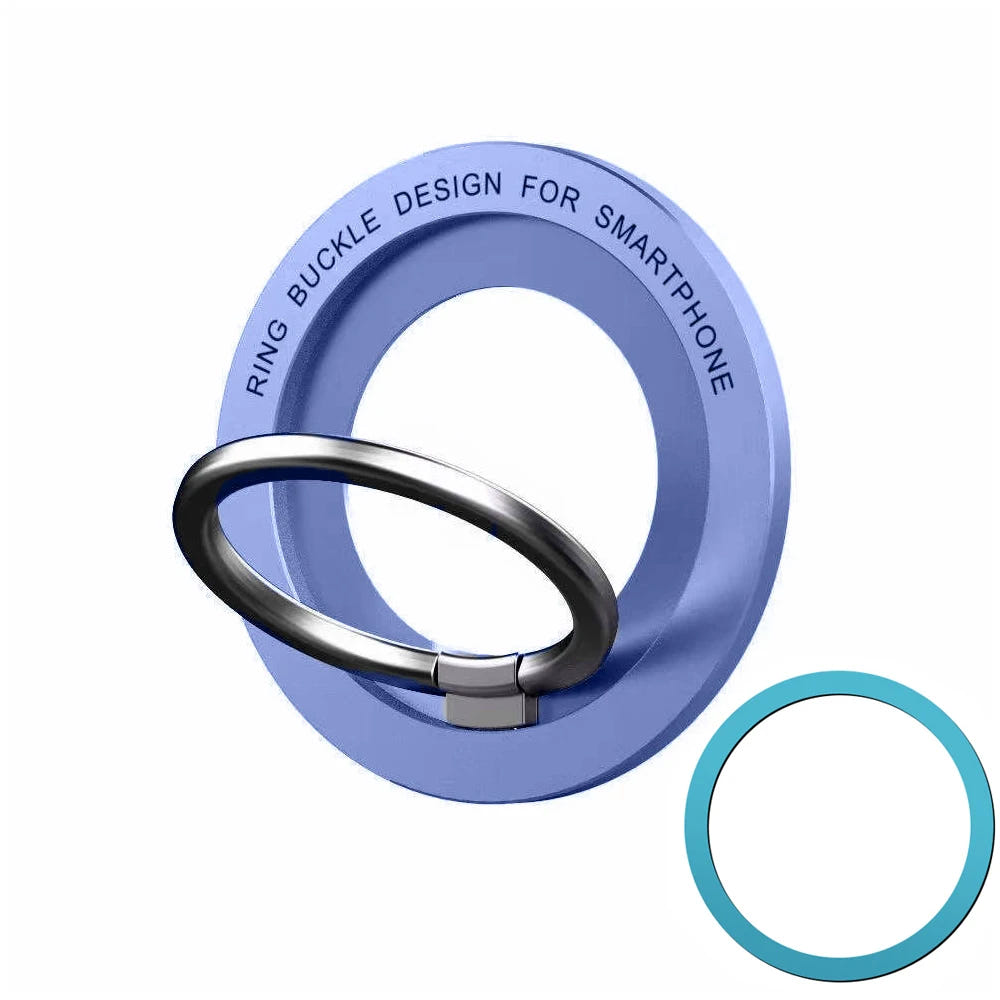 ANMONE Magnetic Cell Phone Ring Holder Compatible with iPhone 12 13 14 Series For MagSafe Removable Cell Phone Grip Kickstand